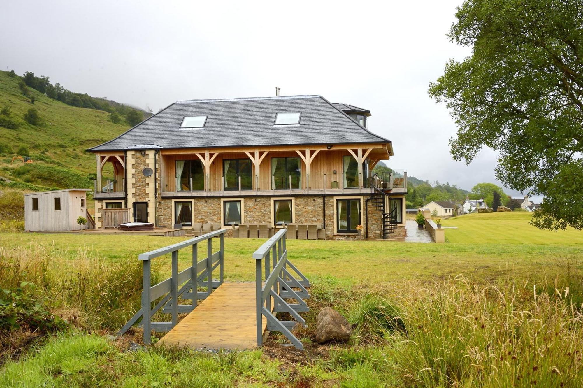 The Lodge At Carrick Castle Estate Cairndow Exterior foto